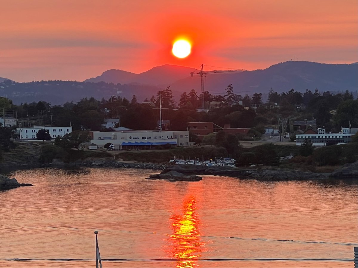 Pierre_Dube's tweet photo. @littlemisslee23 Just for your eyes’ pleasure! Sunrises and sunsets over Victoria harbour in BC, Canada.

And congrats on the promo! https://t.co/sZfT4lt4gS