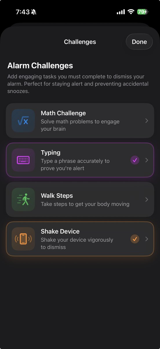 KarthikShiva17's tweet photo. Building a fun alarm app that actually wakes you up
Join the waitlist (link in comments) 👇
#BuildInPublic #AlarmApp #iOS #IndieDev https://t.co/UJKb3Oc0Ra