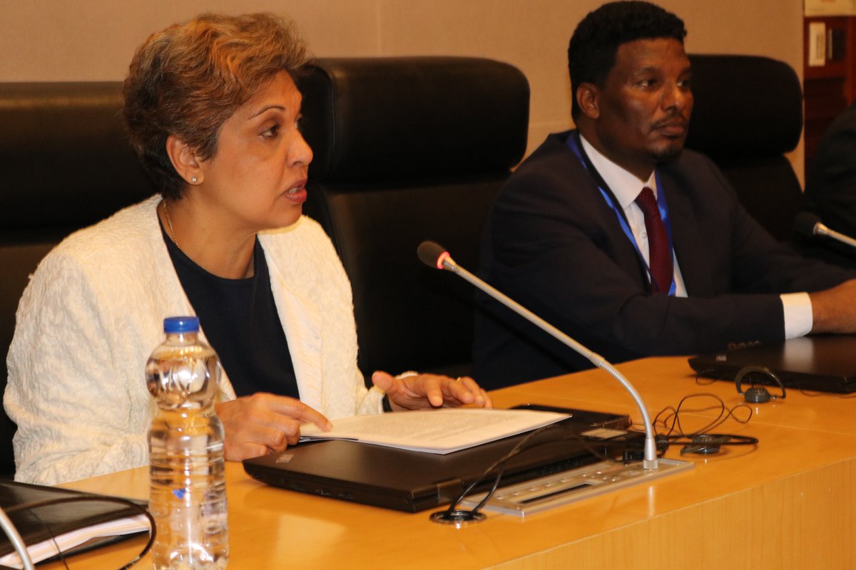 UNESCO_Addis's tweet image. 🌍“Strengthening Africa&apos;s climate science competencies is the primary strategic imperative for building resilient systems,” says @RBissoonauth at the AUC workshop on Science-Based Solutions for Climate Action in Africa, uniting women leaders &amp;amp; young scientists. #UNESCO #TWAS #AUC