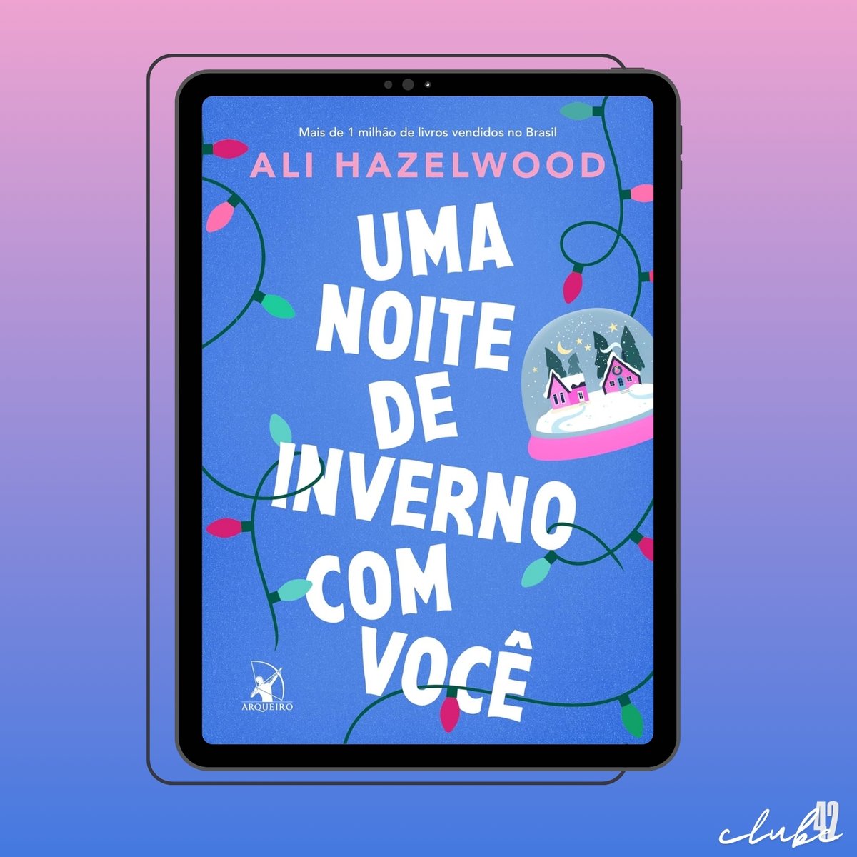 42Clube's tweet image. ✨ Pré-venda GRATUITA: "Uma noite de inverno com você", da autora Ali Hazelwood:

🔗 E-book: amzn.to/4ohlEic