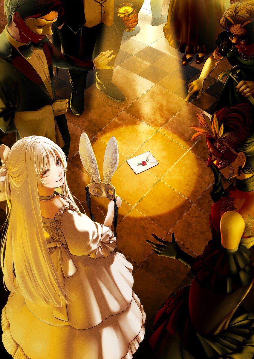 snails0106's tweet image. 「仮面舞踏会の夜」

🎭

＃ハロウィン