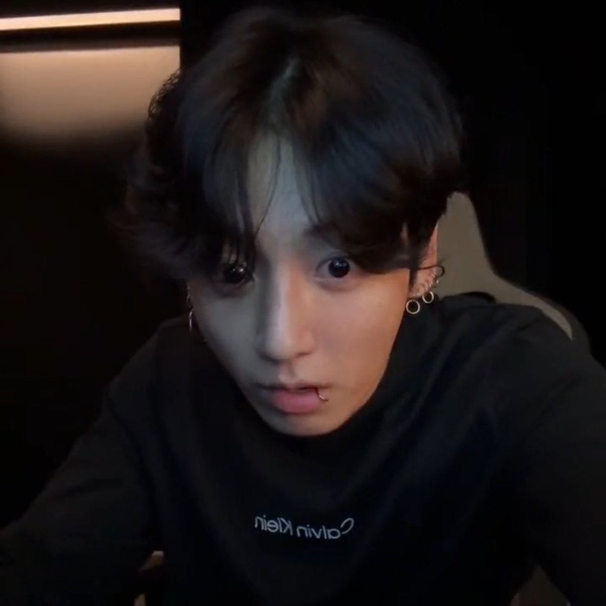 My man showed up to speak nonsense until I fall asleep. Good night. ✨🖤