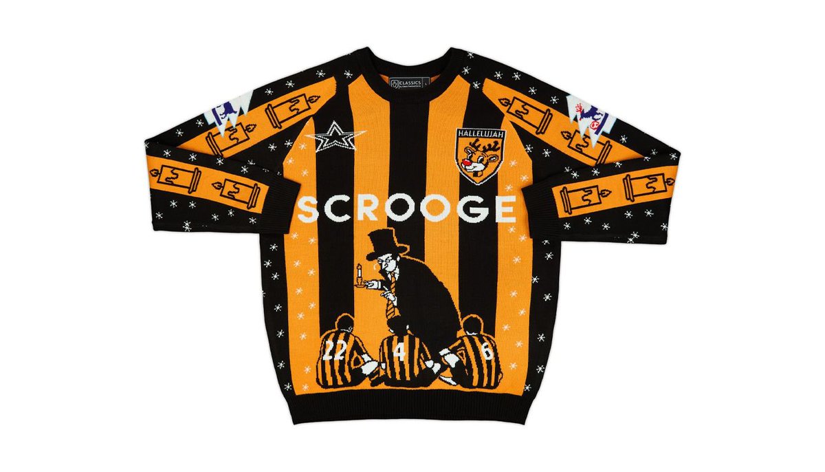 🚨𝐁𝐑𝐄𝐀𝐊𝐈𝐍𝐆: Classic Football Shirts are set to release a Hull City, Geovanni Christmas jumper. 

On sale, tomorrow at 12pm. 

[<a href="/classicshirts/">Classic Football Shirts</a>]

#HCAFC
