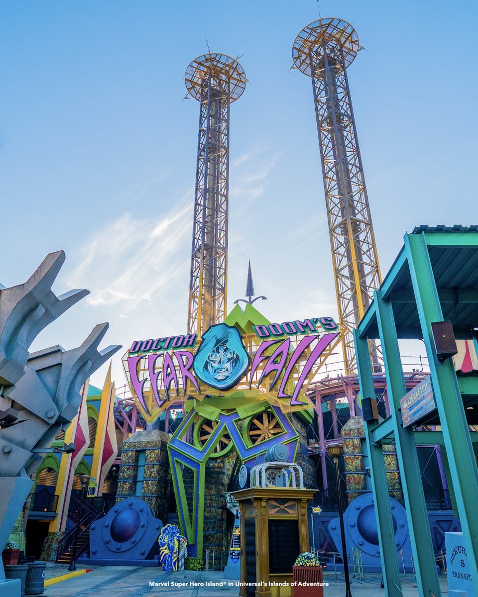 UniversalORL's tweet image. Falling for Doctor Doom’s Fear Fall.

📍 Universal Islands of Adventure