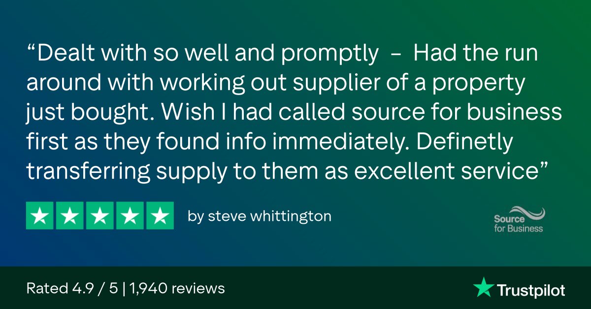 Source4b's tweet image. Nothing beats fast, friendly customer service - and we’re so glad to welcome another business customer to Source for Business! 
Thinking of making the switch? It’s easier than you think 👉 bit.ly/S4BSwitch
 #CustomerService #BusinessSupport #HappyCustomers