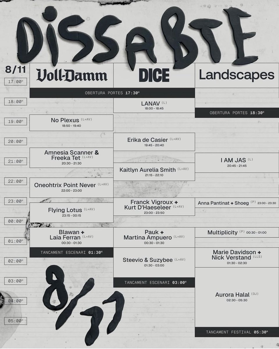 Catch <a href="/0PN/">oneohtrix point never</a> and <a href="/flyinglotus/">FLYLO</a> headline Saturday night at <a href="/mira_festival/">MIRA</a> next month

→ mirafestival.com