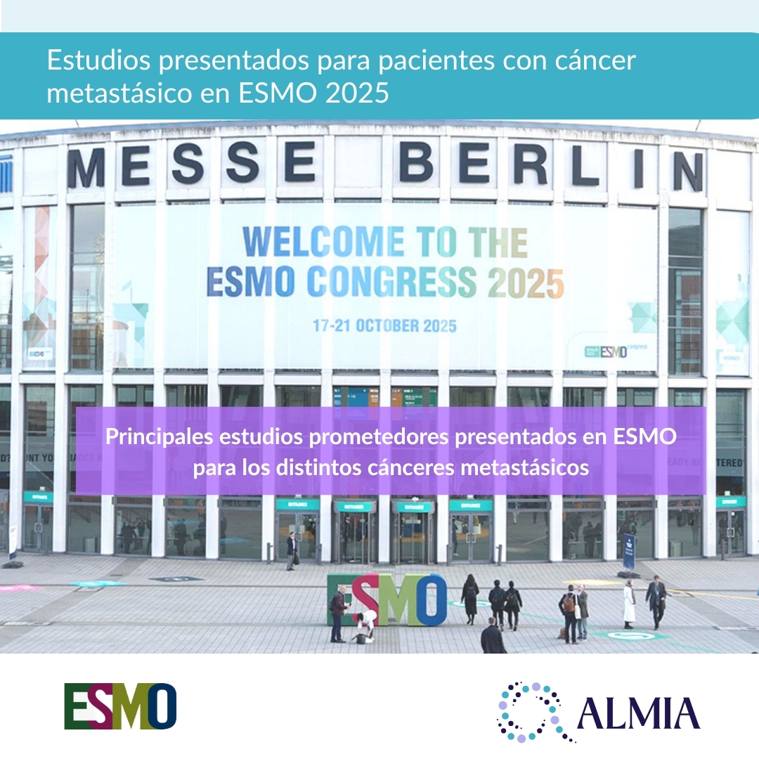 🏛️ #ESMO25 | Principales novedades en #CáncerMetastásico <a href="/myESMO/">ESMO - Eur. Oncology</a> 
 
👉 Mama metastásico, Pulmón Metastásico, Próstata Metastásico, Vejiga Metastásico, Nasofaringe Metastásico, Colorrectal Metastásico, Uroterial Metastásico

cancermetastasico.es/esmo-25-noveda…
