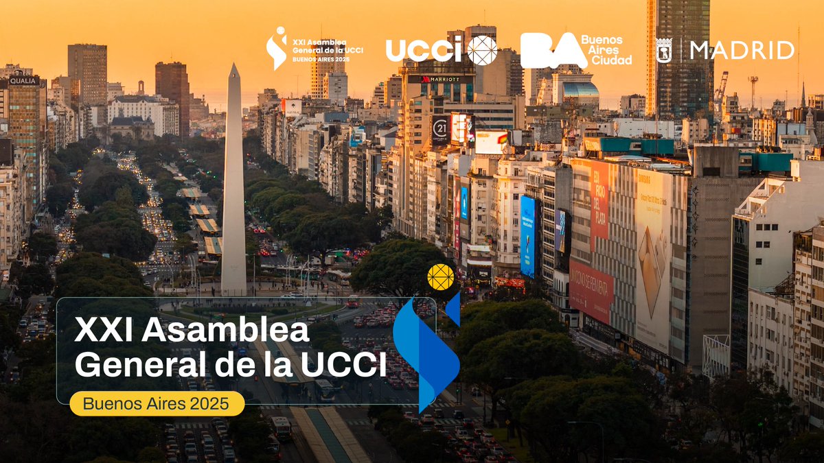 La Asamblea General de la UCCI llega a Buenos Aires. Este 5 y 6 de noviembre, la Ciudad recibe la 21° Asamblea General de la Unión de Ciudades Capitales Iberoamericanas (UCCI). El lema de este año es: “Ciudades Iberoamericanas: talento que transforma, innovación que impulsa”.

El