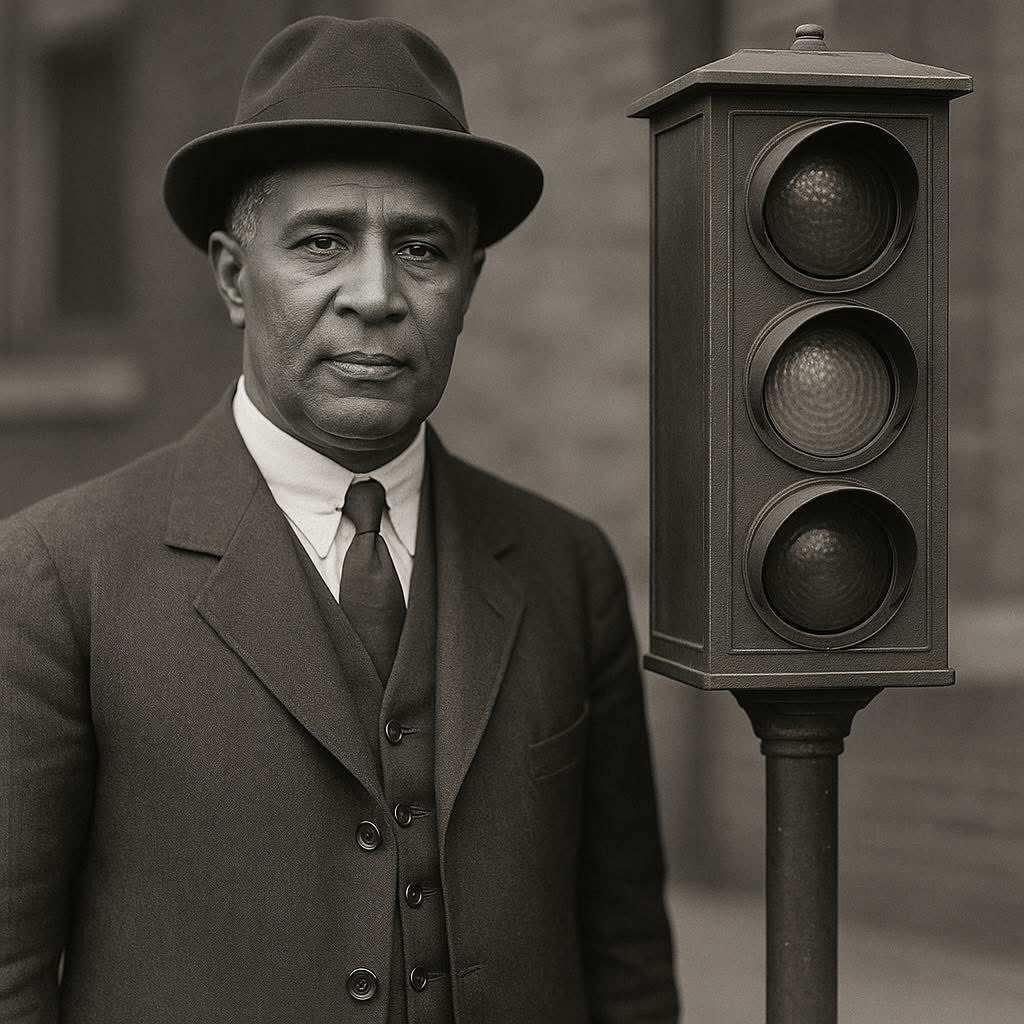 رجلًا جعل العالم مكانًا أكثر تنظيمًا وأمانًا وقدّم للعالم اختراعًا أنقذ ملايين الأرواح.
————————————————

يُعدّ مورغان صاحب فكرة إشارة المرور الحديثة التي تنظم حركة السير في الشوارع. فقبل ابتكاره، كانت الحوادث كثيرة بسبب الفوضى وغياب أي نظام يوجّه السائقين والمشاة.

وفي عام 1903