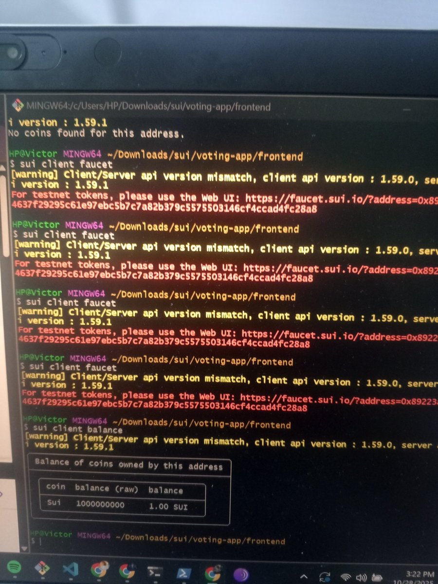 BlockForge_labs's tweet image. #Sui faucet be giving me headache , must i go the site for me to claim a faucet or must i on vpn?
😒😒