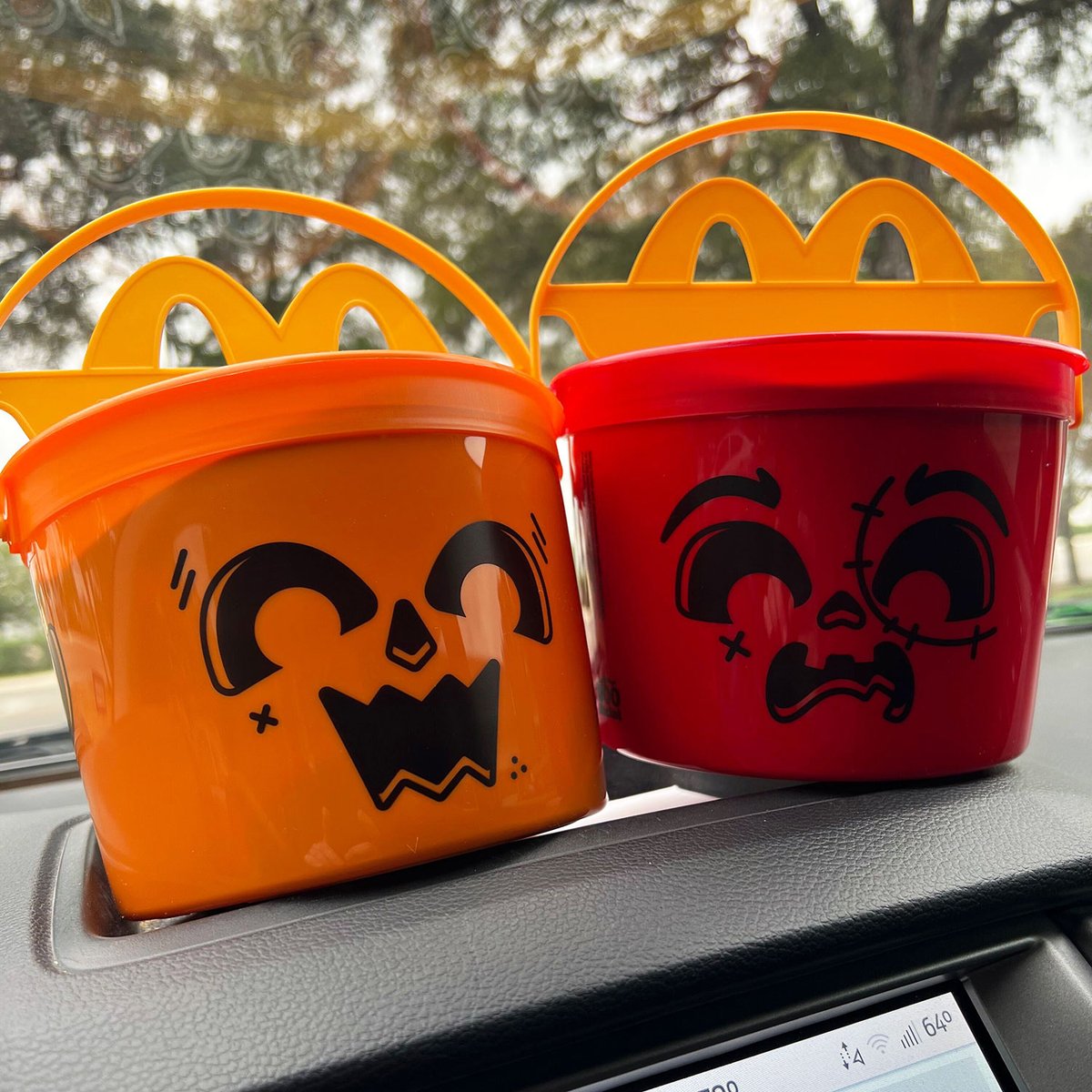 Doing our part to support the local McD's. Three down, two more to go.
