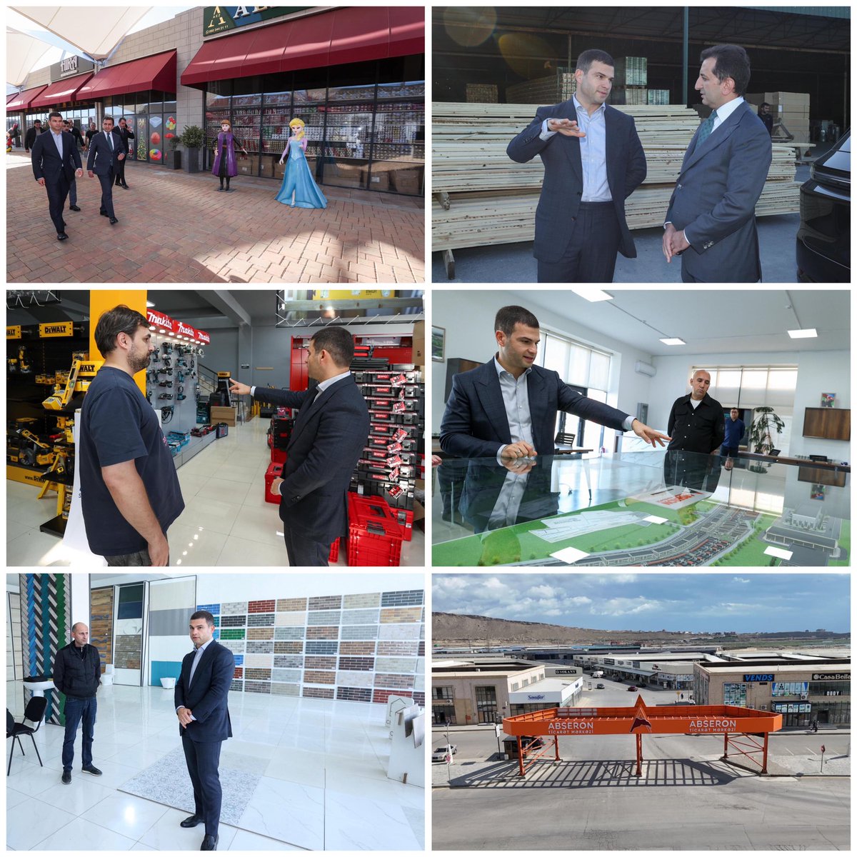 MammadovOrkh's tweet image. Bu gün &apos;Abşeron&apos; Ticarət Mərkəzində olduq. Burada #sahibkarlıq fəaliyyəti üçün yaradılmış şərait və #biznes imkanları ilə tanış olduq, mərkəzdə çalışan #KOB subyektlərini ziyarət etdik.KOB-ların #satış imkanlarının artırılması üçün mərkəzlə əməkdaşlığı da nəzərdən keçirdik.🏬🛍️🫱🏼‍🫲🏾