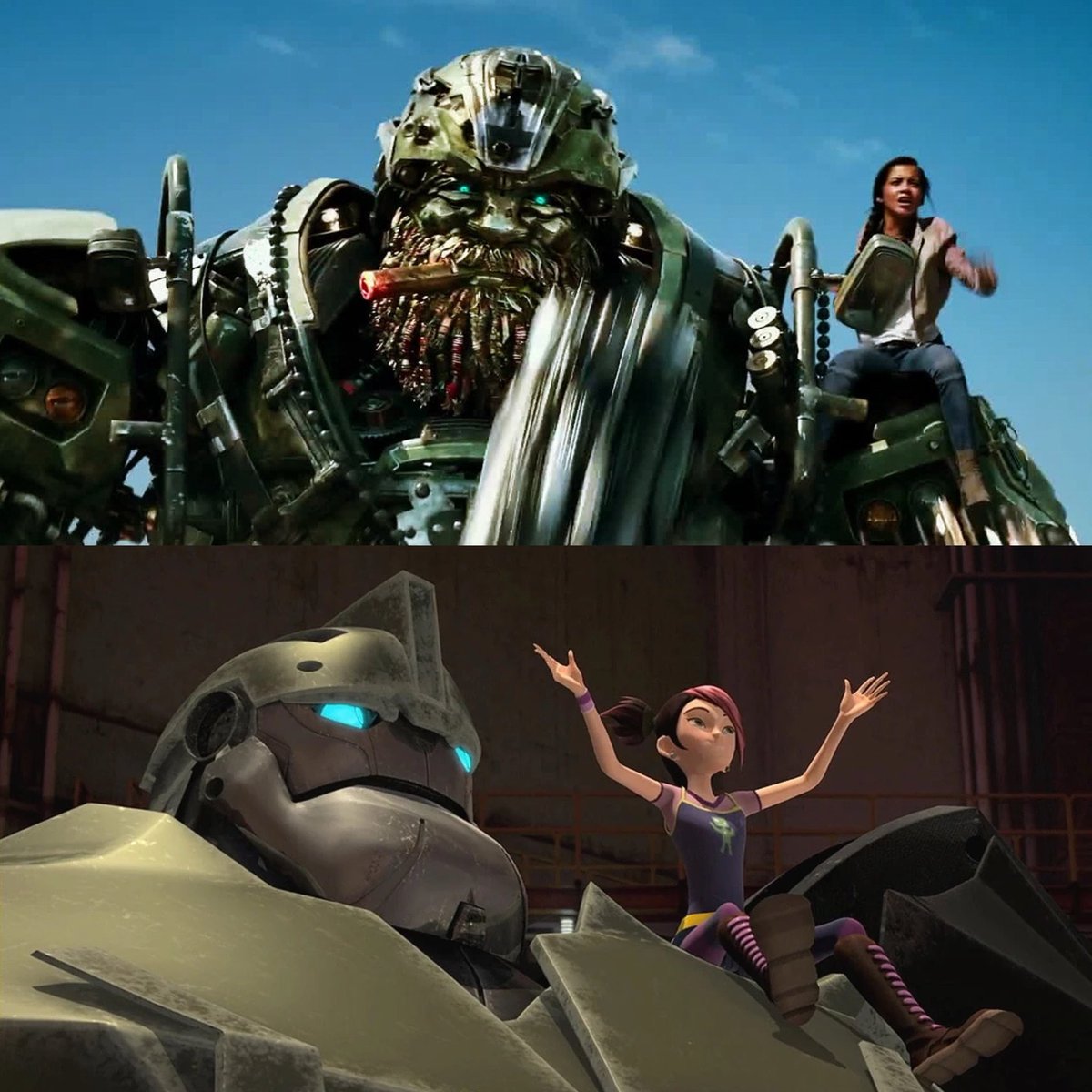 #トランスフォーマー

ＴＦ最後の騎士王のイザベラはＴＦプライムのミコを意識したキャラだと思う。