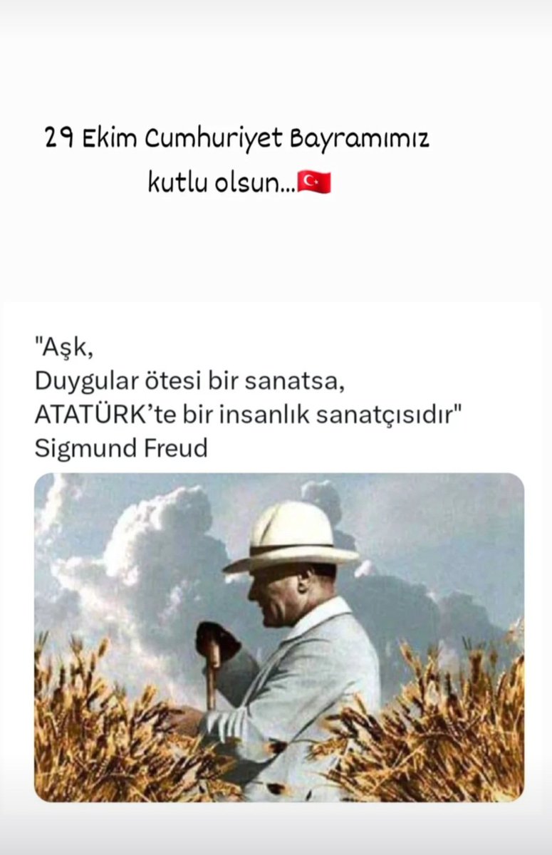 •• Karanlık günlerde bile vazgeçmeyenlerin,
güneşi bekleyenlerin adıdır....

Atatürk...

Yaşasın Cumhuriyet...🇹🇷