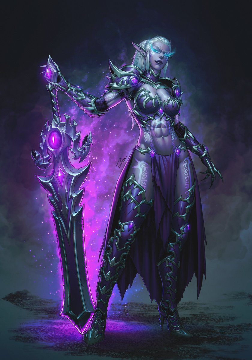 The Mistress of Spiders Xanadu🕷️
Commission art (no tag this time)
Thank you🖤
#commissionart #artshare #fantasyart #warcraft