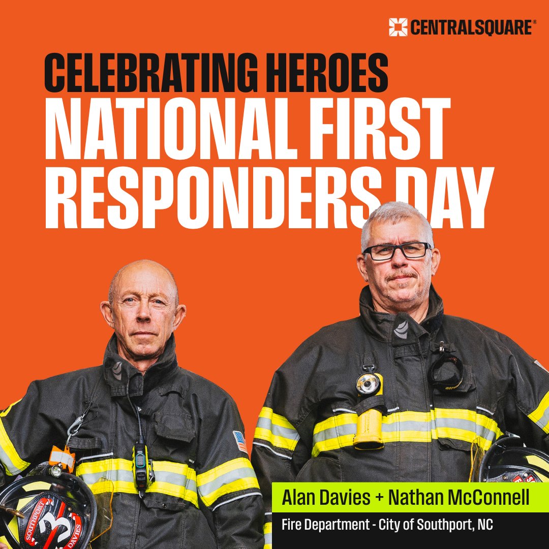 CentralSqTech's tweet image. Today, we honor the heroes who run toward emergencies when every second matters. From law enforcement and firefighters to EMS, dispatchers, and beyond — thank you for your dedication, commitment, and bravery. You are our heroes. 

#NationalFirstRespondersDay #HeroGrade