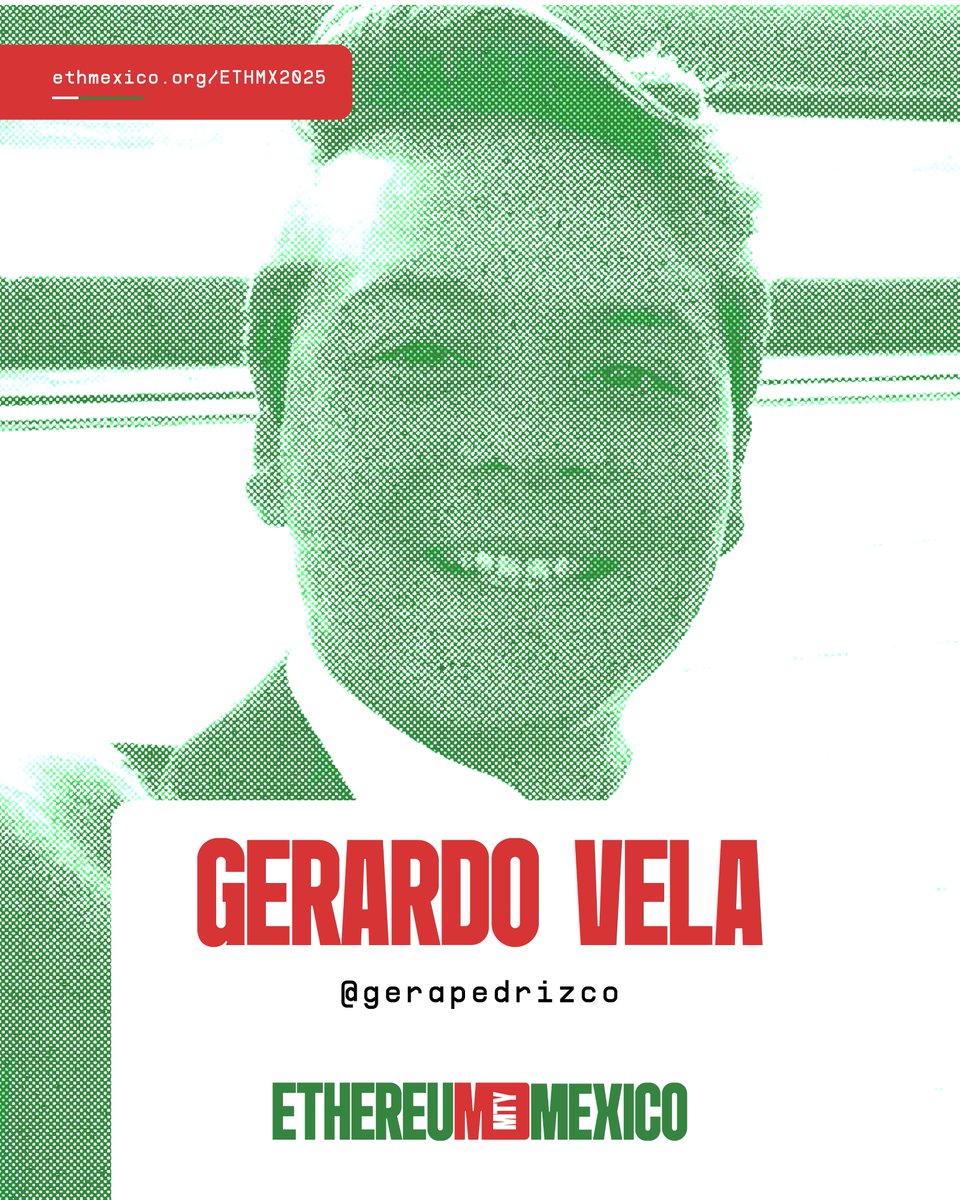 💻 Workshops #ETHMexico2025🇲🇽🤠

🎓El camino del VibeCoder: Universitarios en Web3

👨‍🏫 Gerardo Vela | <a href="/gerapedrizco/">Gerardo Pedrizco Vela</a> | <a href="/Cripto_UNAM/">CriptoUNAM</a>
