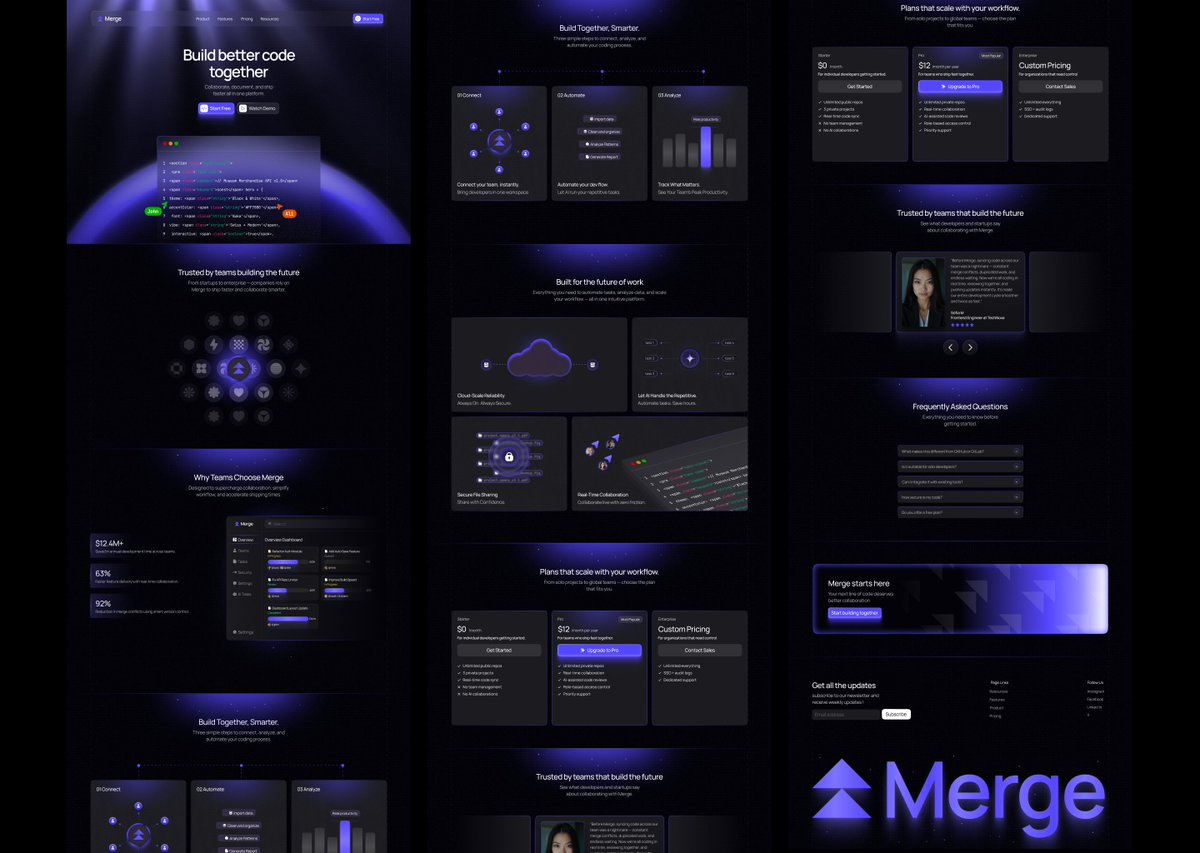 Full website design done 🥳🥳🥳

I'm available for work and accepting new projects 👋