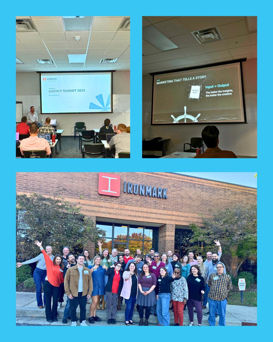 Our Digital, Creative, and Strategic teams came together for a 2025 Agency Summit! 💡

From The Strategic Nerve 💭 to The Perfect Brief 📝, every session reminded us that when a creative brief is your north star ⭐ great ideas always find their way home. We're inspired for 2026.