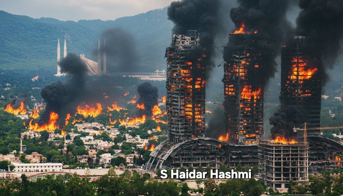 که پاکستان د مذاکراتو څخه وتښتي او په کابل بريد وکړي، نو د اسلام آباد دنګې ودانۍ به دا شغلوري صحنې تجربه کړي.