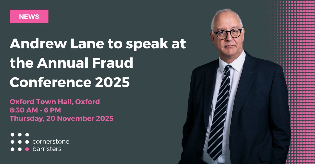 Cornerstone Barristers tweet media