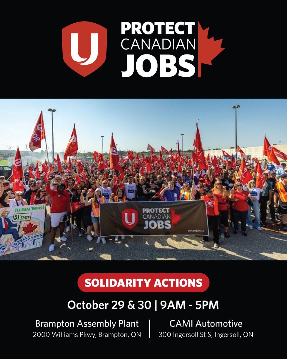 PeelLabour's tweet image. Join us in #solidarity to protect Canadian jobs #onlab
