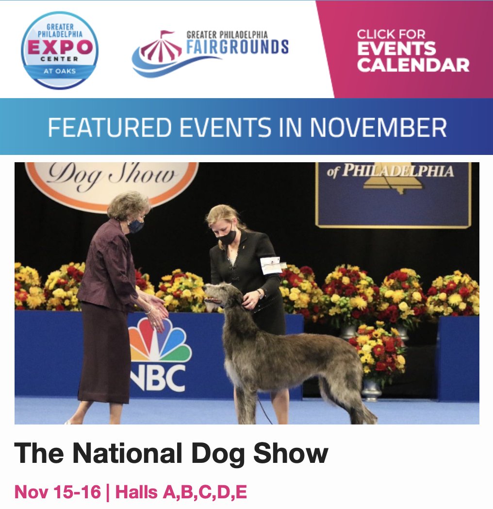 November Newsletter is in your inbox!
...or is it?

Don’t miss the next one:
📥 phillyexpocenter.com/newsletter

See what events are coming next:
📆 phillyexpocenter.com/calendar

Read the November issue here: mailchi.mp/phillyexpocent…