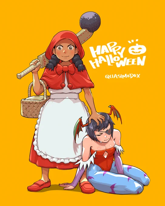 Lily x Juri, Darkstalkers style