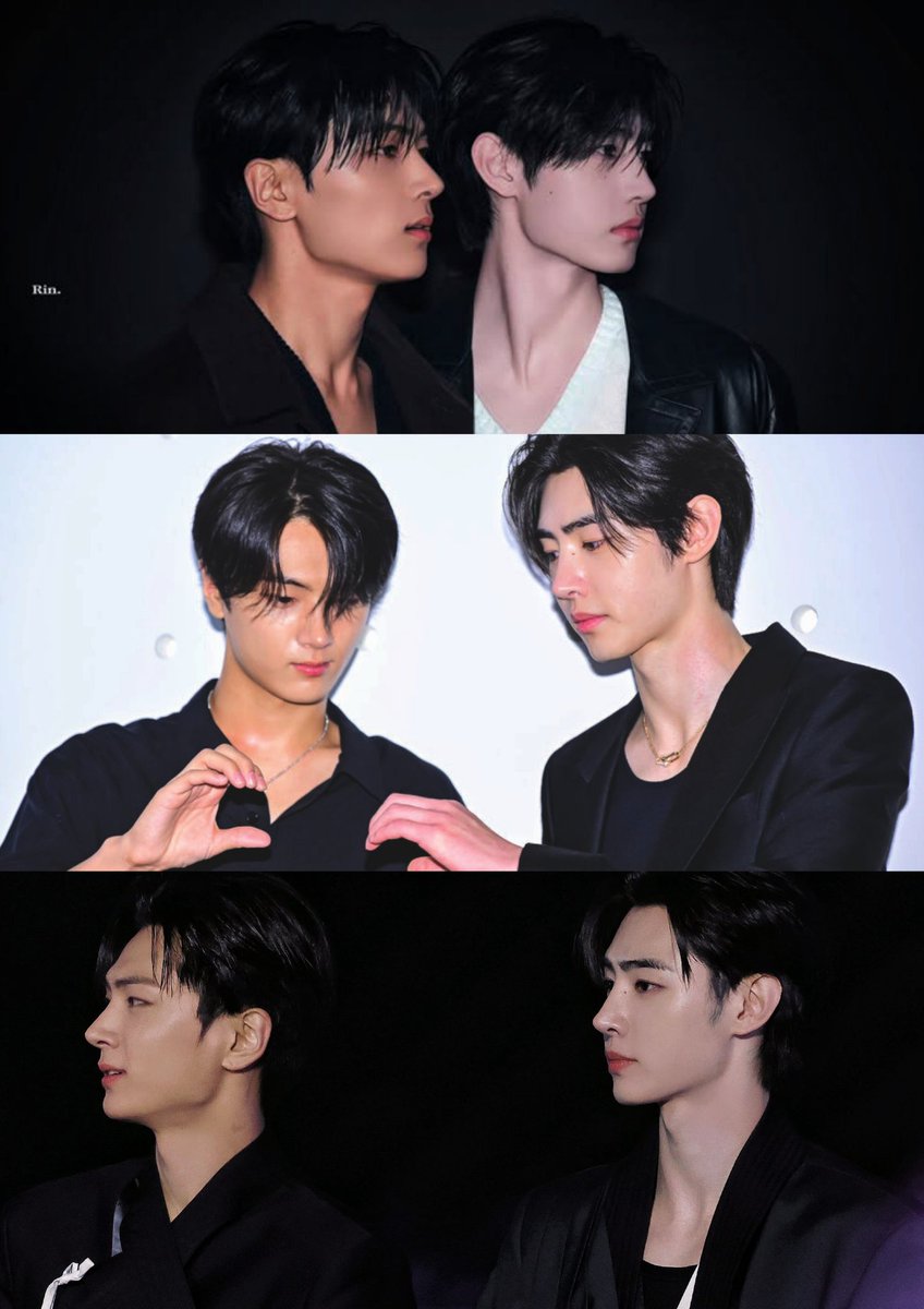 the pretty skintone difference and visuals, they compliment each other so well damn.