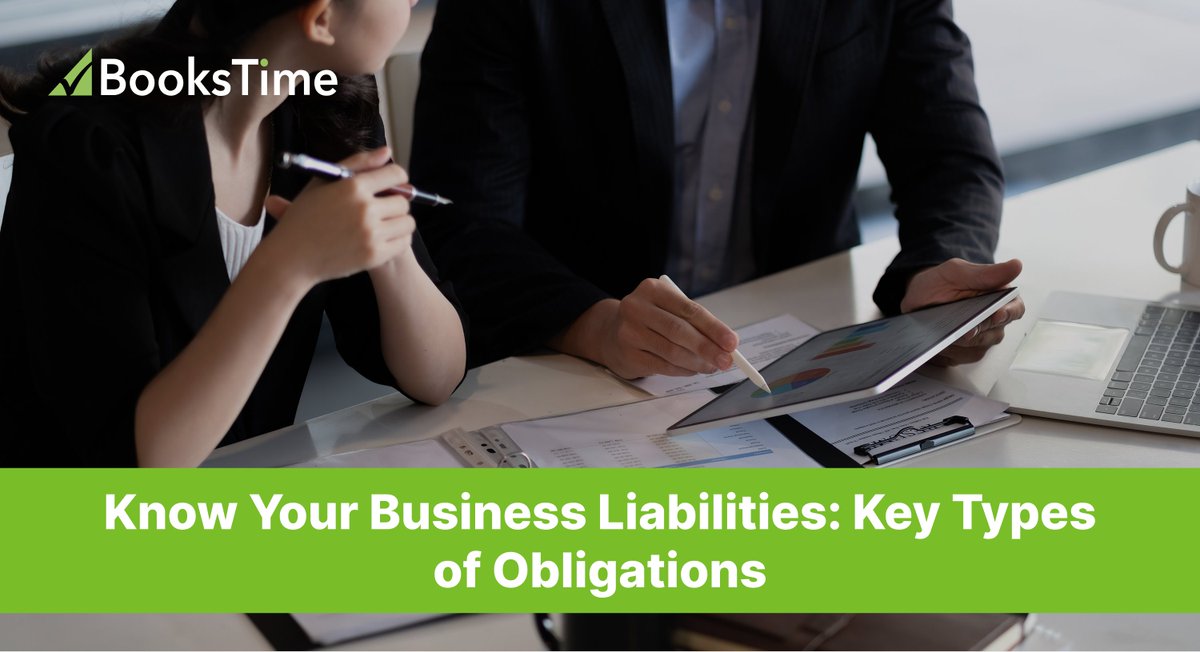BooksTimeInc's tweet image. Liabilities include unpaid bills, loans, and other obligations. Short-term ones are due within a year; long-term extend beyond that. Debt isn’t always bad—it can fund growth if managed wisely. Learn more about liability accounts: zurl.co/nalQT