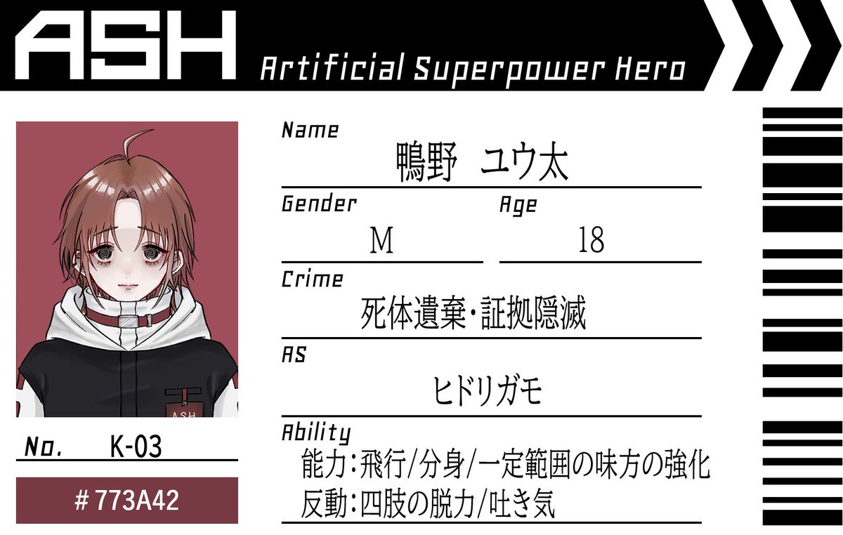 t___chi3's tweet photo. こちらの素敵な企画【@ASH_kabe 】に参加させていただきます。

ヒドリガモのHERO 鴨野ユウ太です。

詳細は随時ツリーに繋げていきます。
よろしくお願いします🌸
 #AS_HERO https://t.co/w8gwYFZNyi