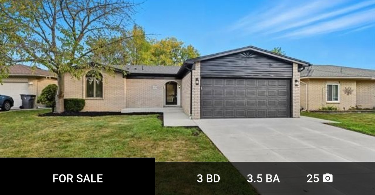 JonidTukaj's tweet photo. 📢 PRICE IMPROVEMENT + OPEN HOUSE!
🏡 Like-new home — completely renovated from top to bottom!
We just made a fantastic price adjustment on this stunning Clinton Township home — now only $434,900! 😍
📅 Join us this Saturday, Nove... https://t.co/t1GeuNEf3U https://t.co/IInjiXmsDz