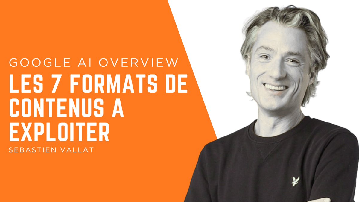 SebastienVallat's tweet image. Les 7 formats de contenu que les AI Overviews adorent citer
1 - Les tableaux 
2 - Les listes 
3 - Les FAQ 
4 - Les guides
5 - Les études de cas 
6 - Les glossaires 
7 - Les outils interactifs
Article ici : sebastien-vallat.com/les-7-formats-… 
#seo #aioverview #geo #aio #aimode #vuduweb