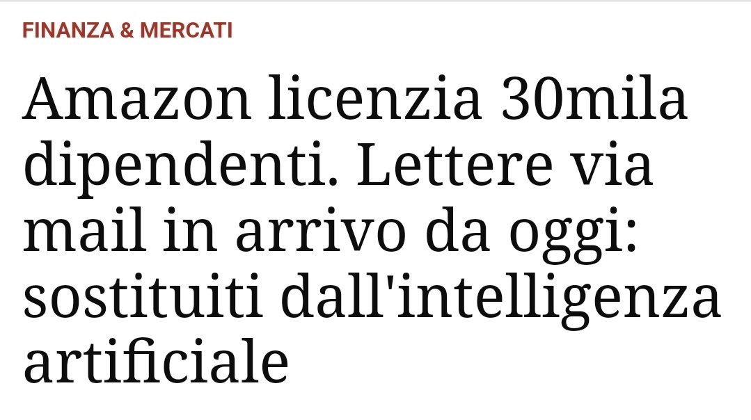 CharlyMatt's tweet photo. Questa settimana la rassegna stampa sarà dedicata a un unico argomento, che mi tocca da vicino dato che sono una di quelle persone che ha perso il lavoro, assieme ad altri colleghi in tutta Europa, sostituita dall’intelligenza artificiale. 

1/ https://t.co/hcFTeBiJkL