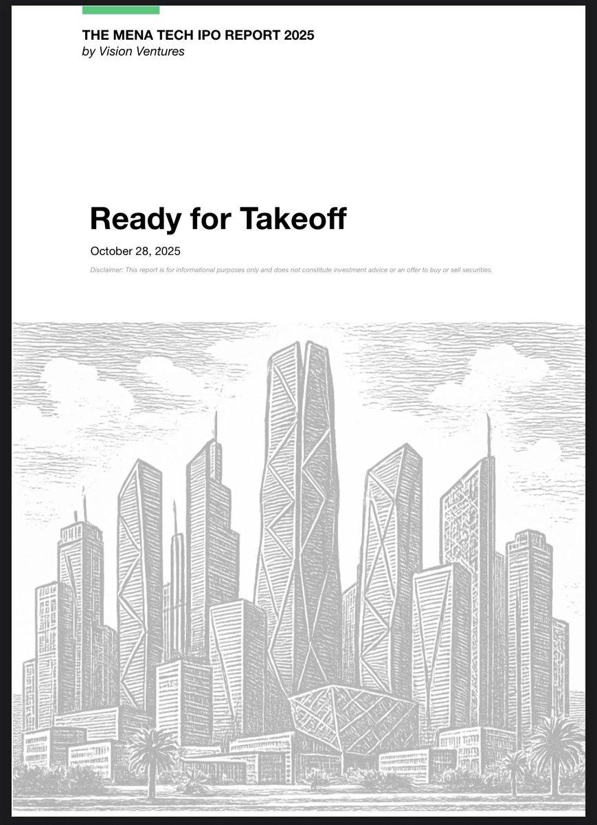 We’re excited to share our latest report on tech IPOs in the Middle East &amp; North Africa, named: Ready for Takeoff.

The region has seen 9 tech companies go public so far, with several more expected in the next two years. Based on our research, tech IPOs could triple by 2027,