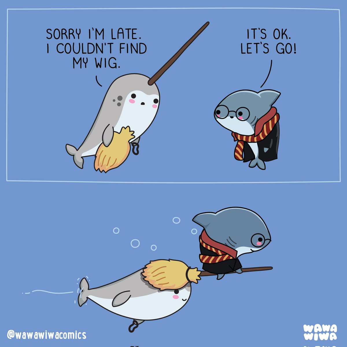 wawawiwacomics's tweet image. Some costumes are just better together 😅🎃🌟