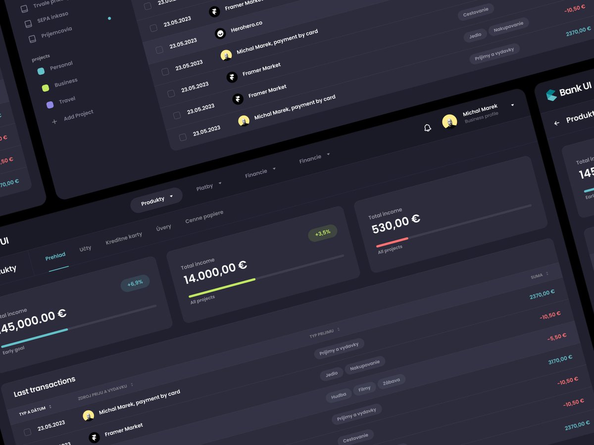 Our first concept of Admin template. Still in the drawer, still waiting for its moment.