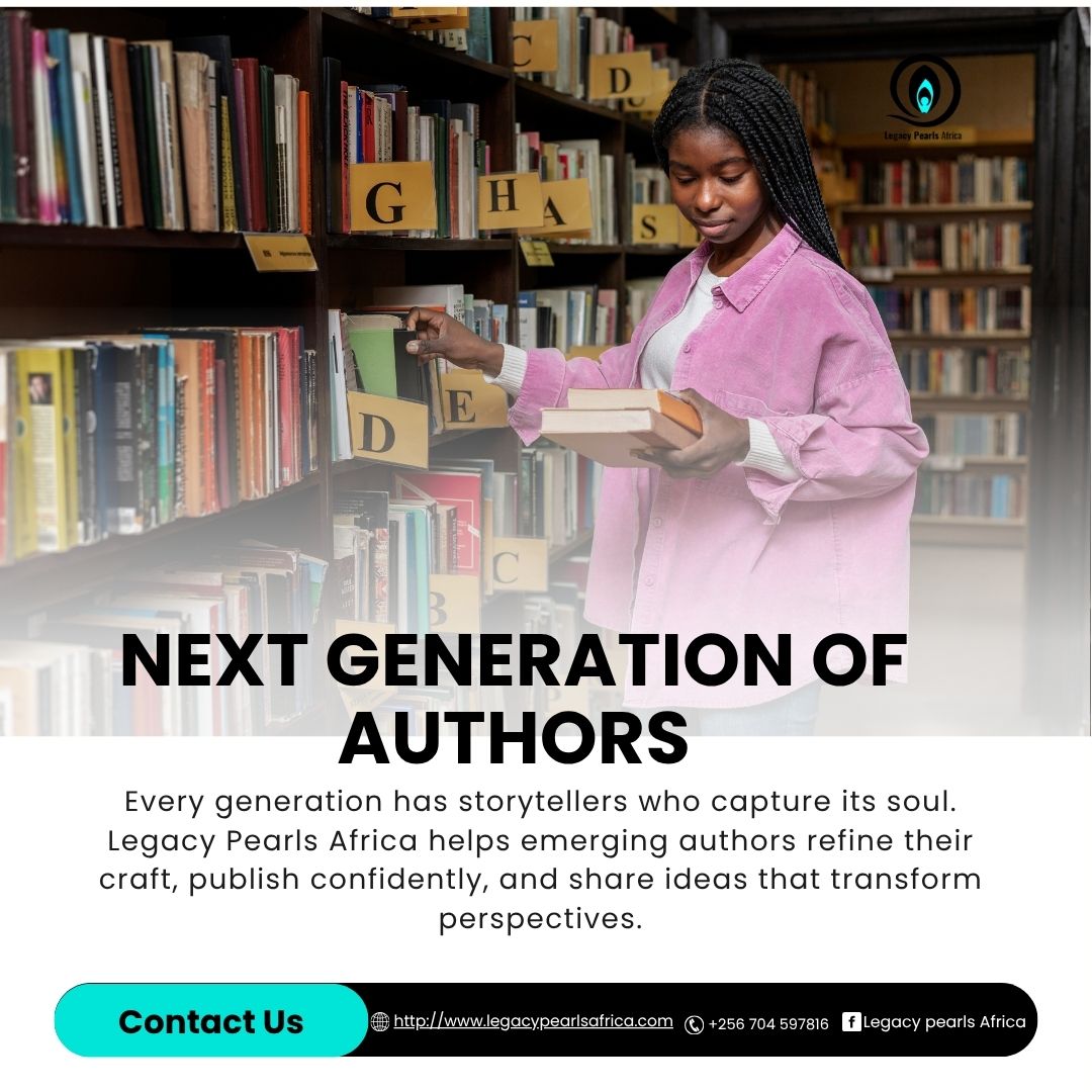 LegacyPearls's tweet image. Stories shape nations. Legacy Pearls Africa is building Africa’s next wave of authors — bold voices that inspire change and preserve heritage.
📞 +256 704 597816
 | ✉️legacyafrica.uganda@gmail.com
 | 🌐 legacypearlsafrica.com

#LegacyPearlsAfrica #AfricanAuthors