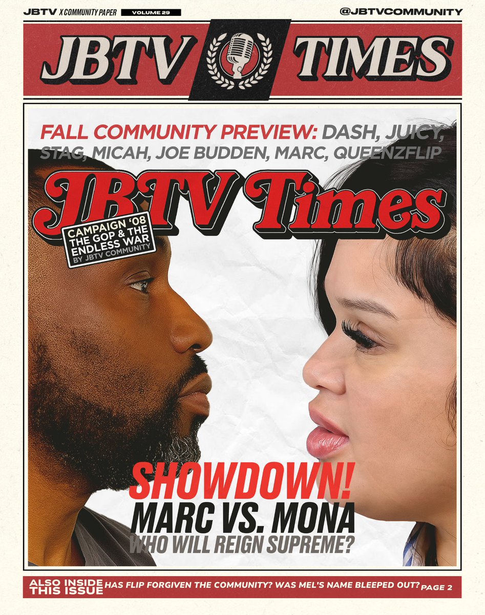 JBTVCommunity's tweet image. According to our stats, @marclamonthill &amp;amp; @Dntcalmewhitgrl will be fighting for the October #POTM crown. Voting takes place tomorrow morning, who will you be rooting for? #JBTVnews 📰