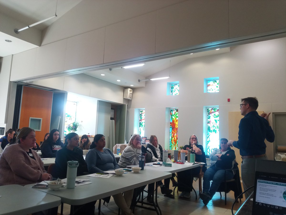 Another round of #championsworkshop at Valleyview Home in St.Thomas with <a href="/Dannysav_RNAO/">Danny Savinkov</a>. Congratulations to all of you and the staff that joined from Watford. Taking the evidence based practice changes to the next level as a team!
<a href="/DorisGrinspun/">Dr. Doris Grinspun 🇨🇦 RN, PhD, FAAN, O.ONT</a> <a href="/Julia__Fine/">Julia</a>