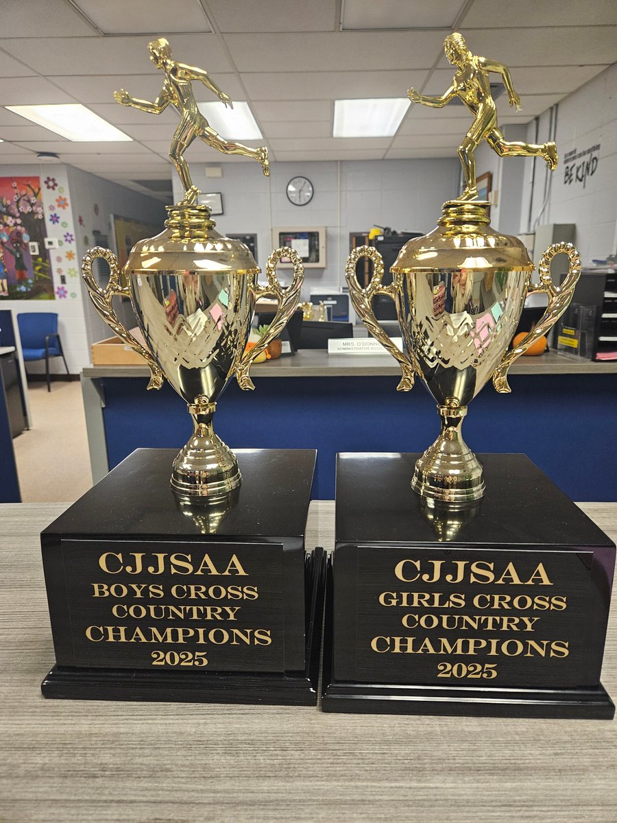 We are so proud to announce that both the Girls’ and Boys’ Cross-Country Teams have won the Championships! Their dedication, teamwork, and perseverance throughout the season truly paid off.
A huge congratulations to all the athletes and coaches for their incredible hard work.