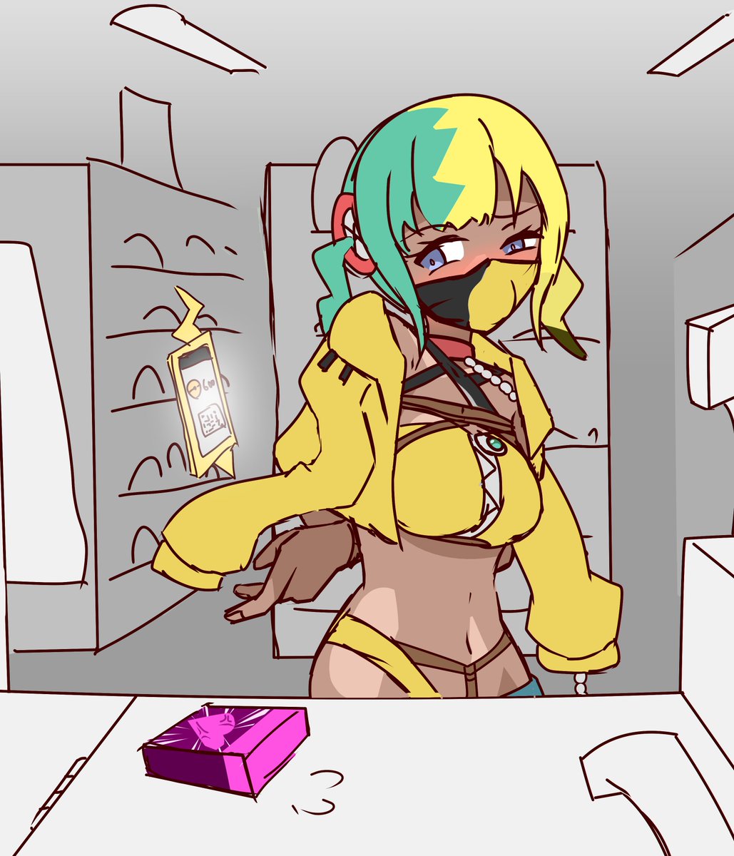 このようなシチュが実は好きですという、らくがき 