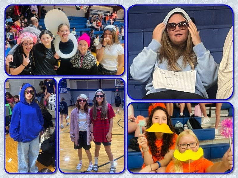 Middle School Spirit Week fun continued with Meme Day!