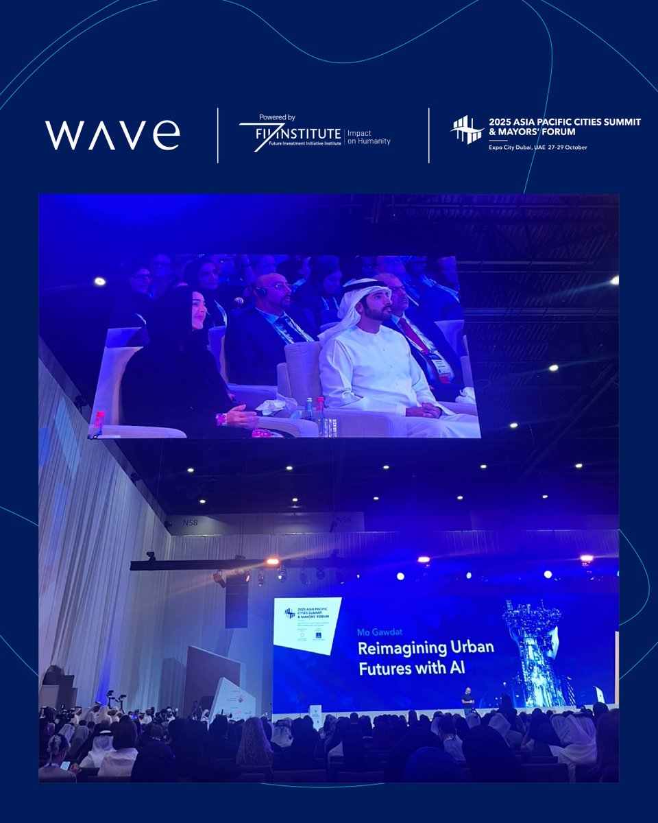 🌊 Wave, powered by <a href="/FIIKSA/">FII Institute</a> , was delighted to participate in the 2025APCS &amp; Mayor’s Forum, a premier global gathering bringing together influential voices to shape the future of cities in the Asia Pacific region and beyond, at Expo City, Dubai.🏙️🤝

🌊 On October 27, WAVE joined