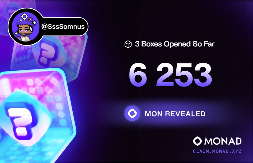 MONAD BOXES 🎁 

<a href="/monad/">Monad</a> 💜