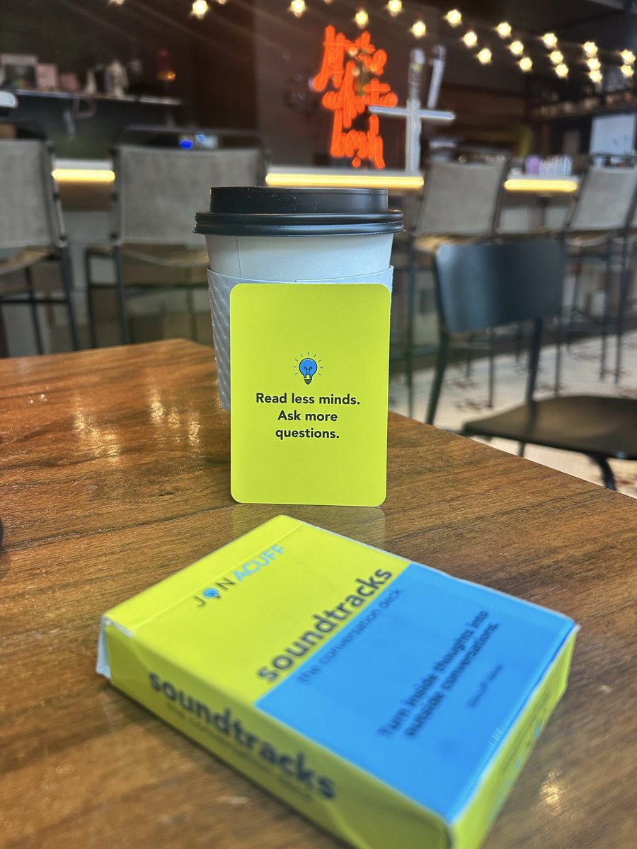 I’ve been a fan/student of <a href="/JonAcuff/">Jon Acuff</a> since the beginning of his public/professional work yet I think his ‘Soundtracks’ is next level, actionable.