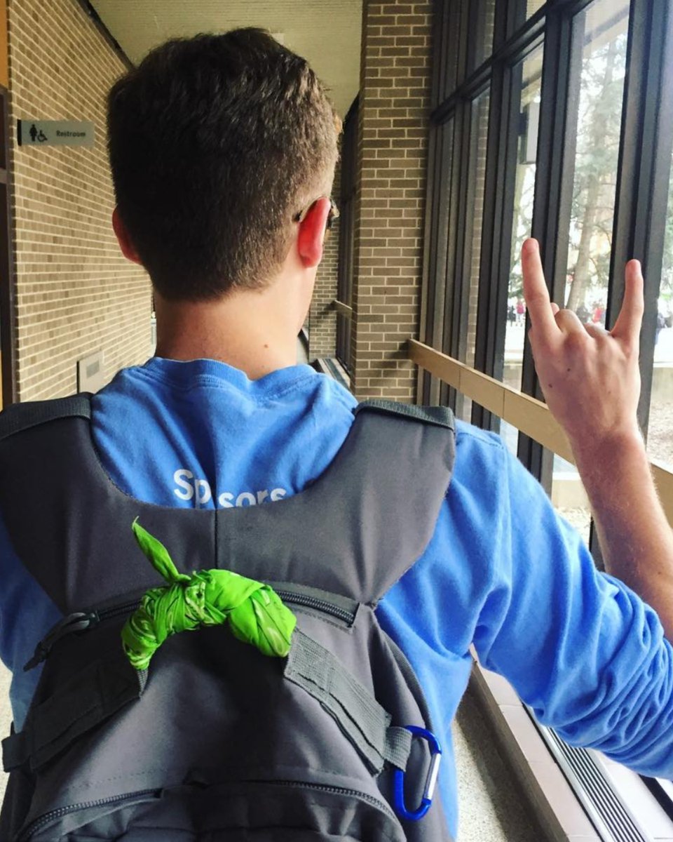 This bandana is helping create a world in which EVERY student feels comfortable reaching out for support when experiencing a mental health crisis! 

Because every student deserves to know help is here, and they are not alone.