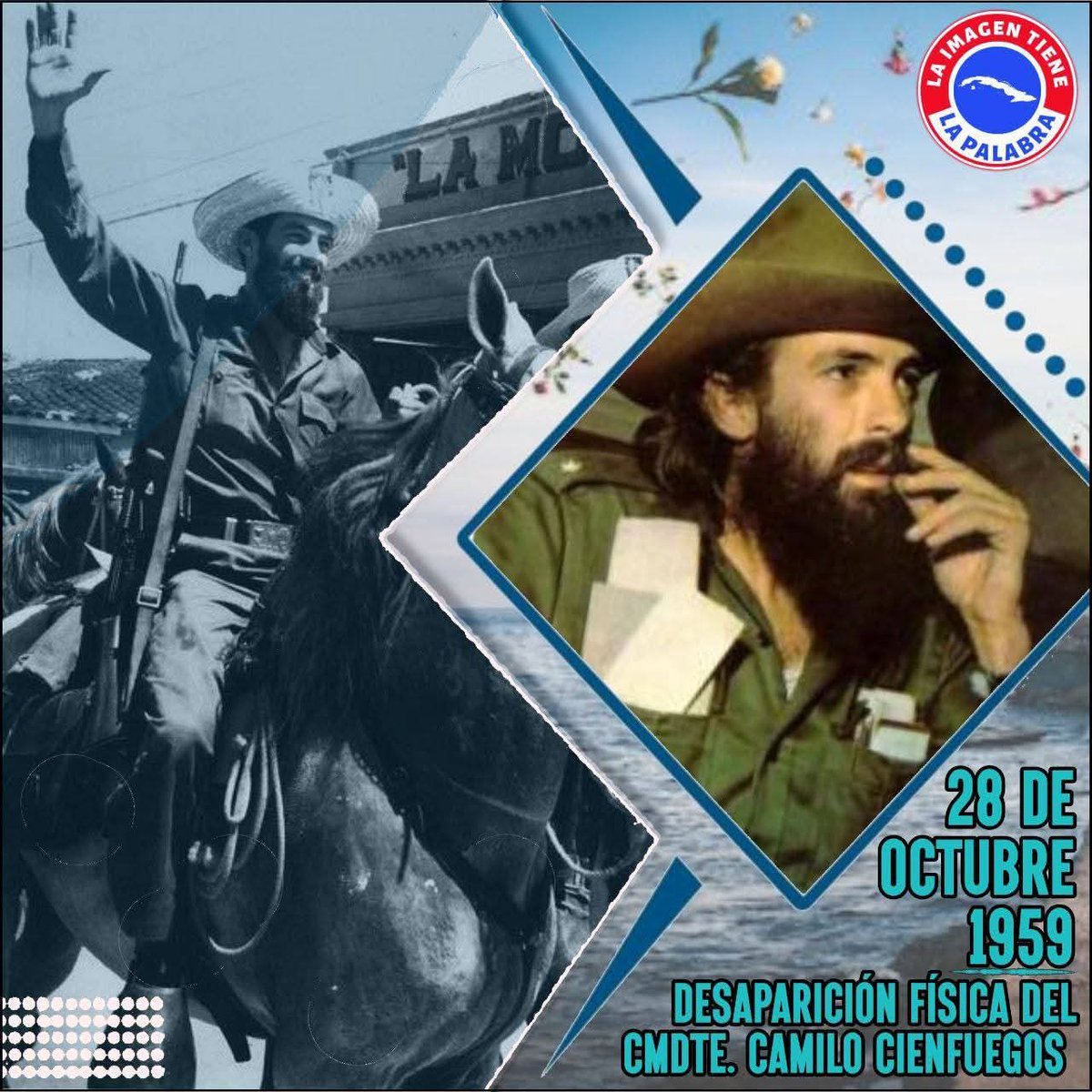 #Cuba
El pueblo cubano rinde tributo al Capitán de la gran sonrisa y sombrero Alon.
#CamiloVive