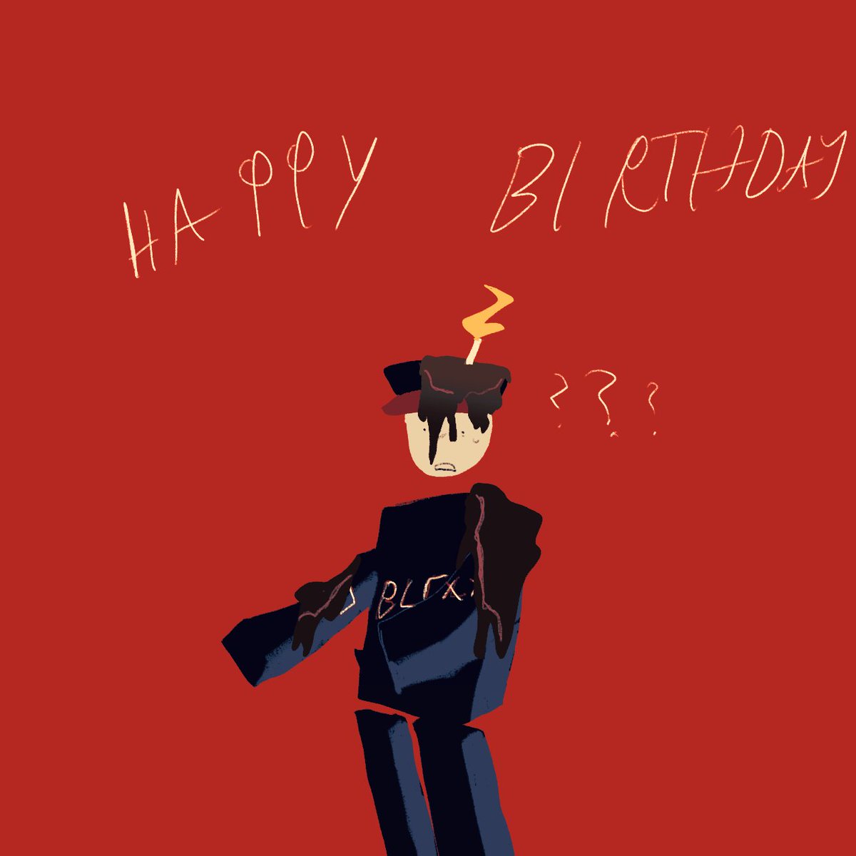 SliceOfTheSub's tweet image. In honour of my birthday, I drew a guest getting caked on itself
#roblox #robloxart