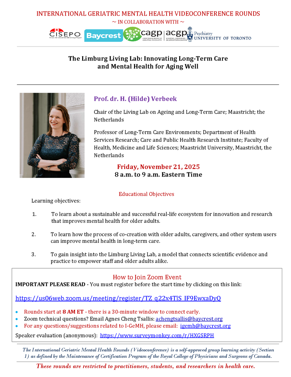 Canadian Academy of Geriatric Psychiatry tweet media